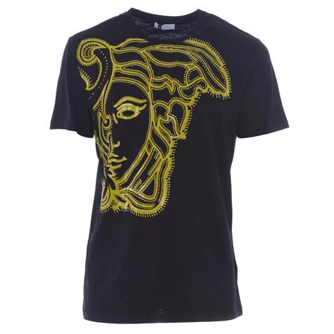 versace t shirt nera|versace graphic t shirts.